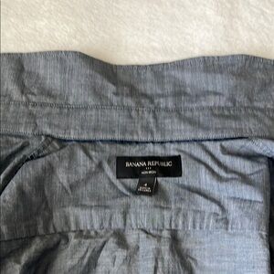 Banana Republic Chambray Blue Shirt